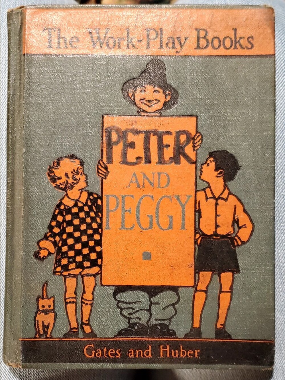 Antique Peter and Peggy Children's Book